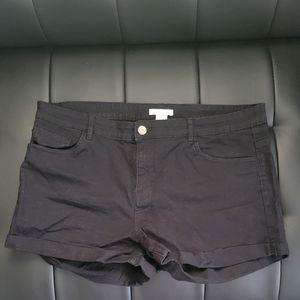 H&M Black Shorts